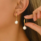 Clémence Pearl Earrings - Lelice Jewelry