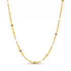 Lelice Cleo Fine Choker Necklace in gold on a white background
