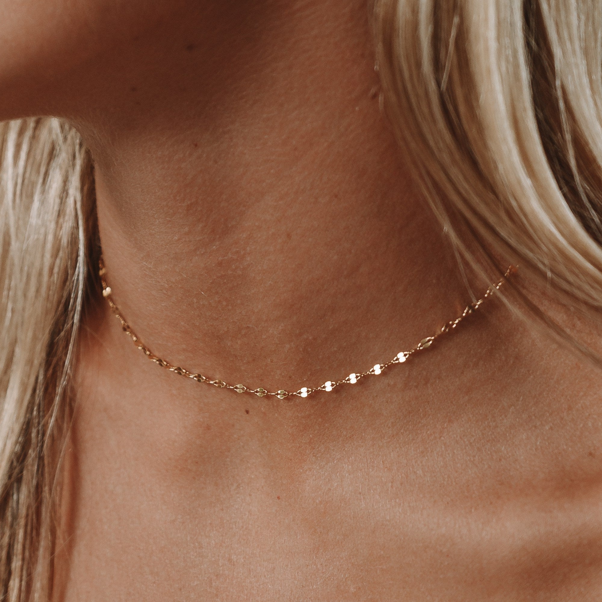 Cleo Fine Choker Necklace - Necklace - Lelice Jewelry