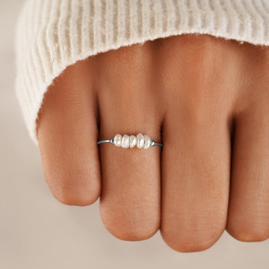 Colette Pearl Ring - Ring - Lelice Jewelry