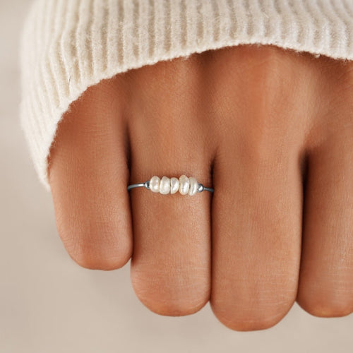 Colette Pearl Ring - Ring - Lelice Jewelry