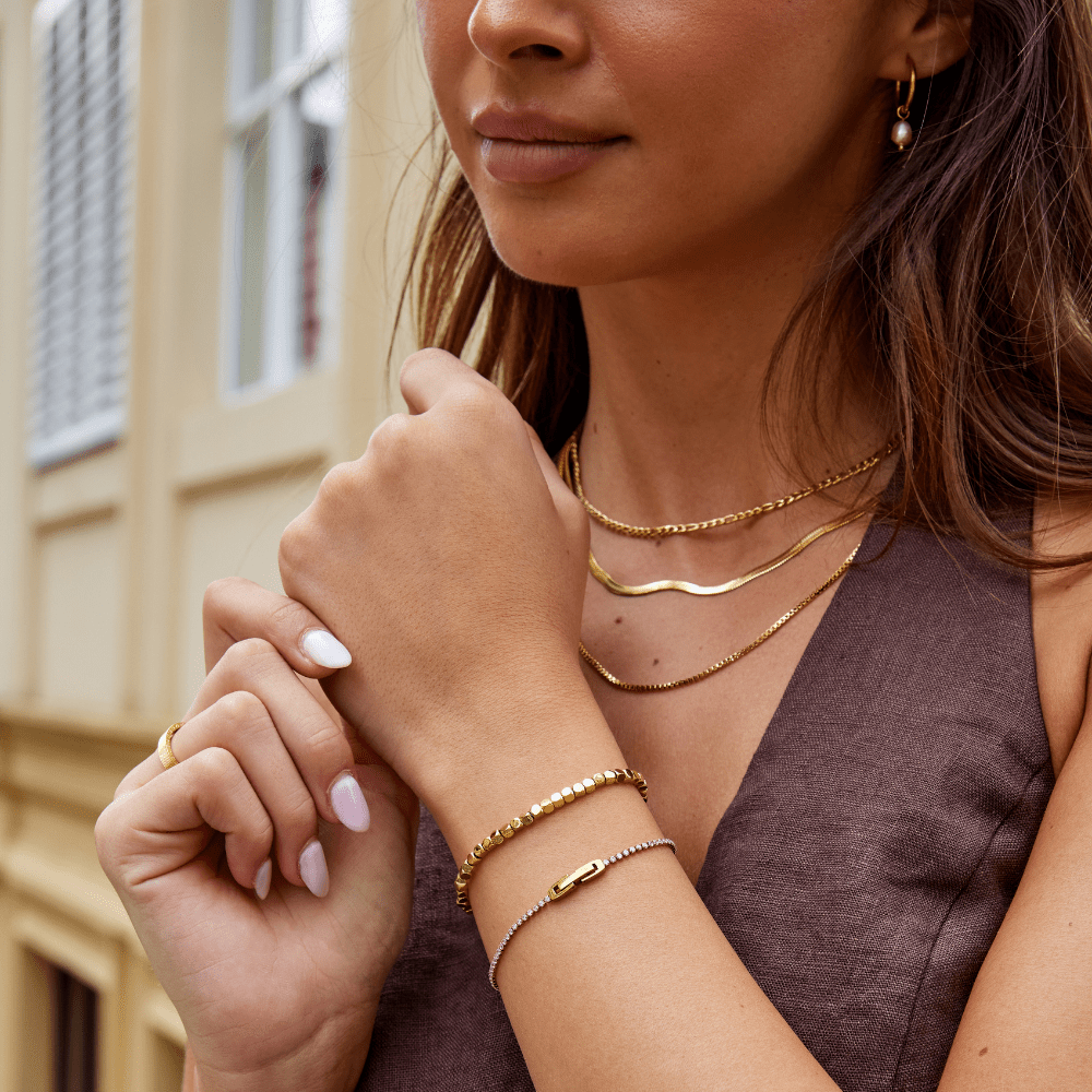 Cora Cube Bracelet - Bracelet - Lelice Jewelry