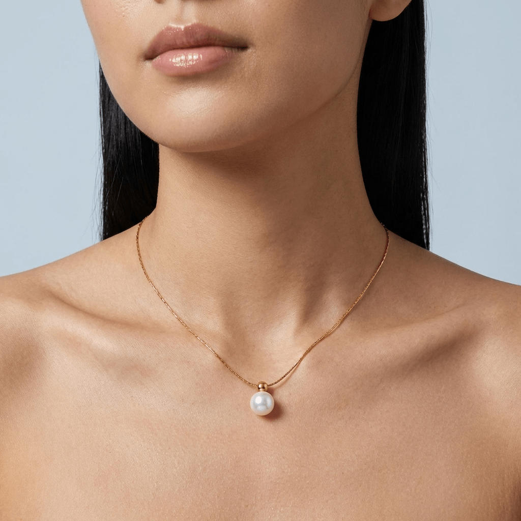 Cora Pearl Drop Necklace - Lelice Jewelry