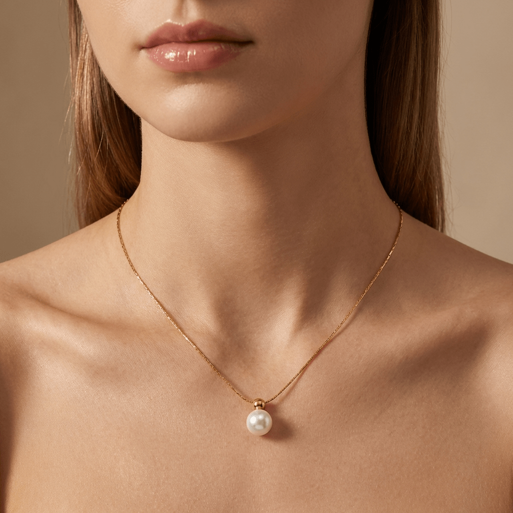 Cora Pearl Drop Necklace - Lelice Jewelry