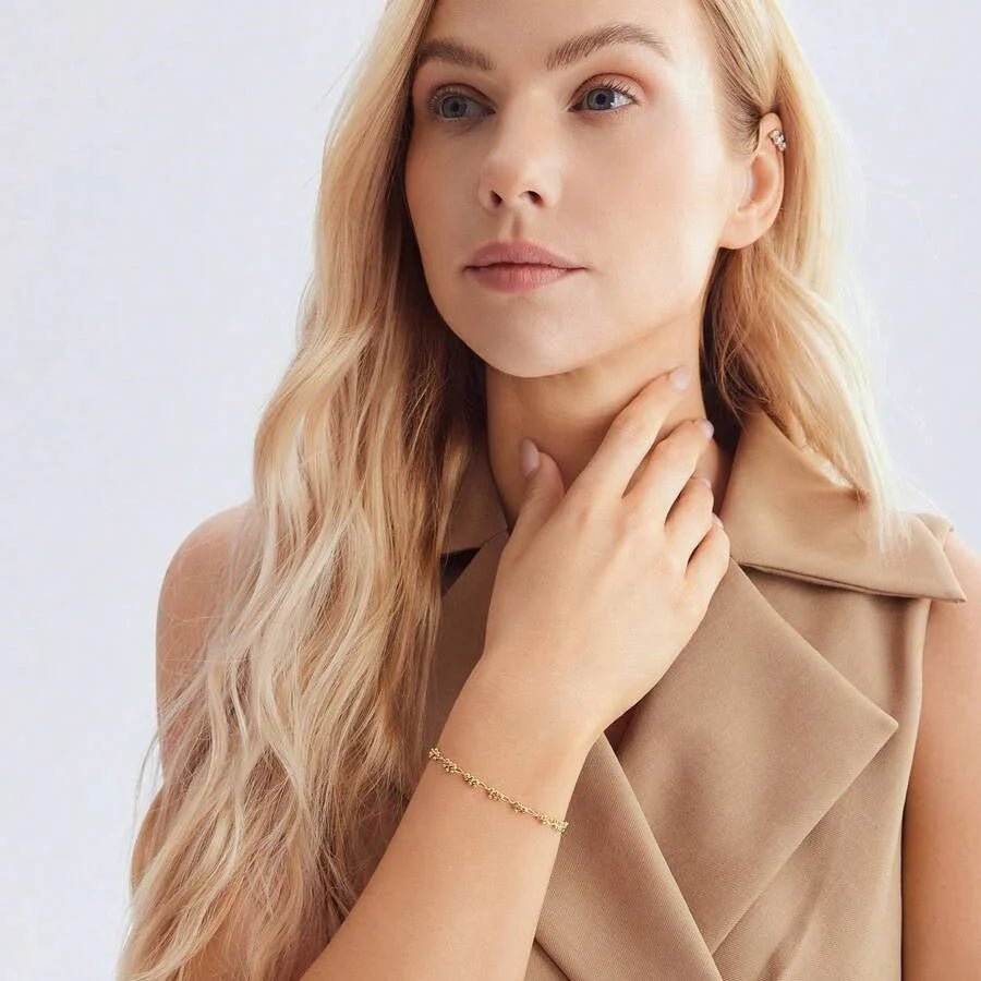 Diane Gold Bracelet - Lelice Jewelry