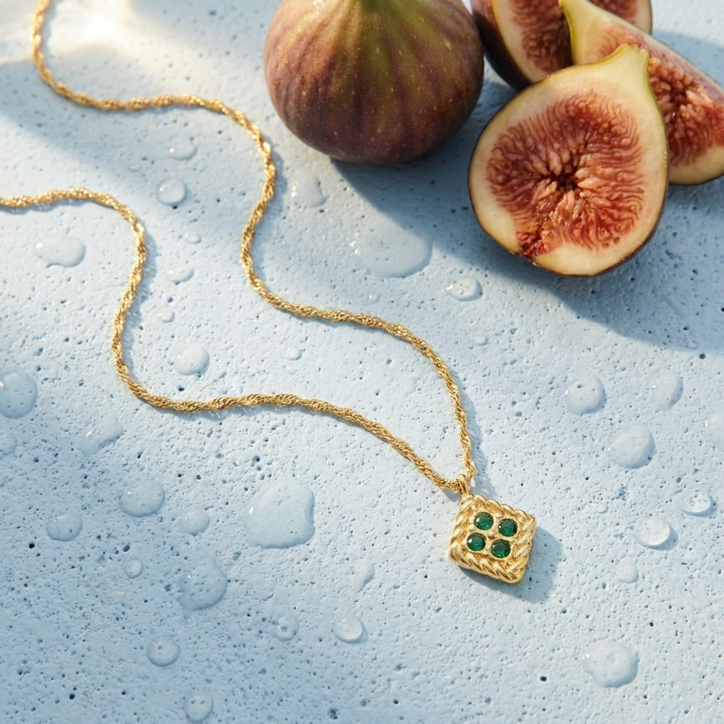 Geneviève Emerald Necklace