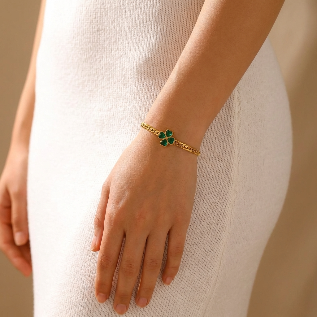 Ivy Clover Bracelet
