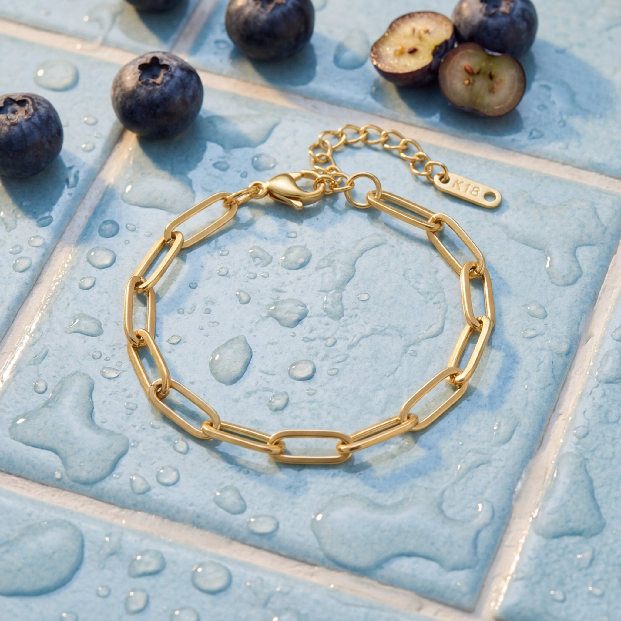 Erin Paperclip Bracelet