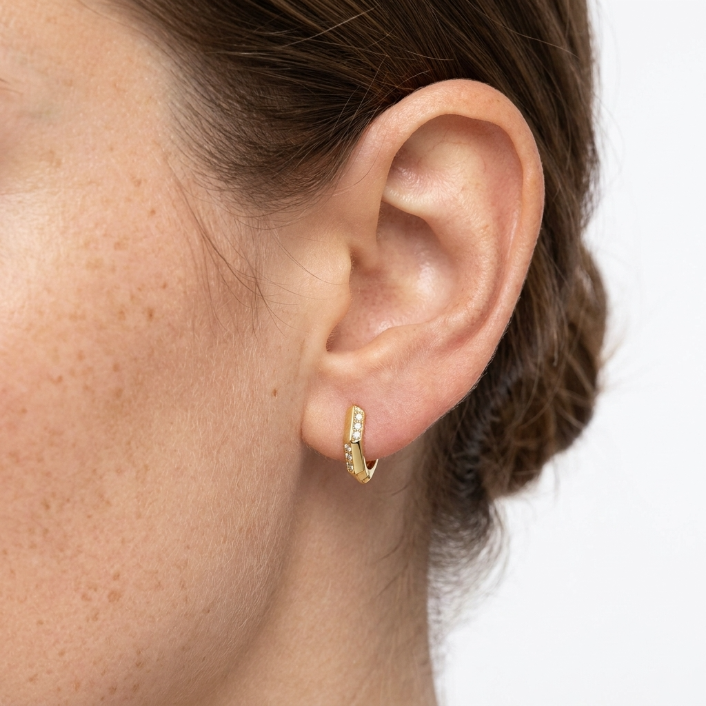 Demi Gold Hoops