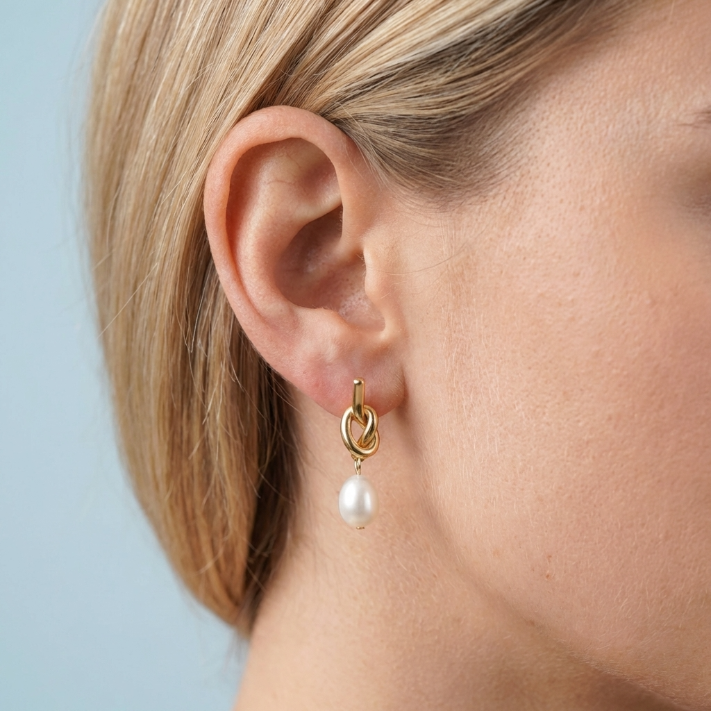 Brigitte Pearl Earrings