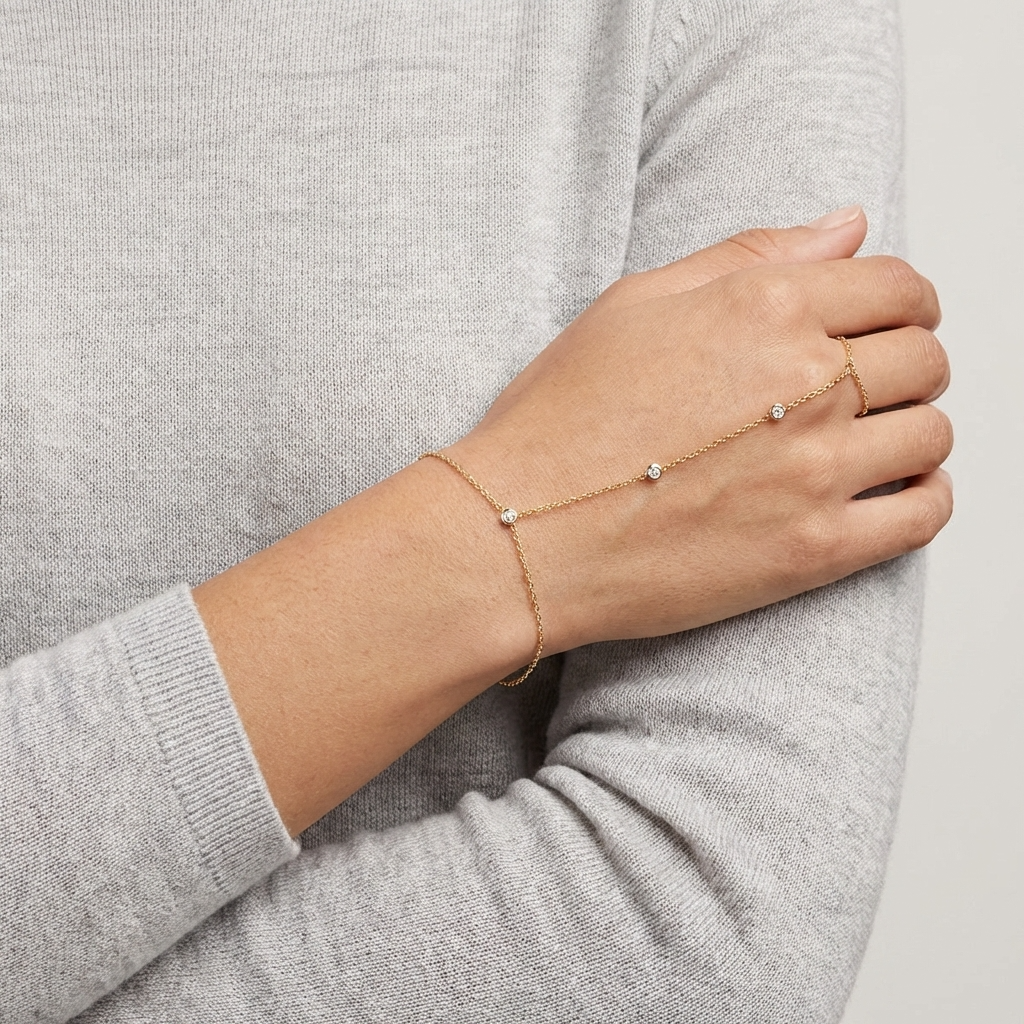 Lila Chain Bracelet