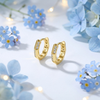 Demi Gold Hoops