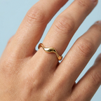 Brooke Wave Ring