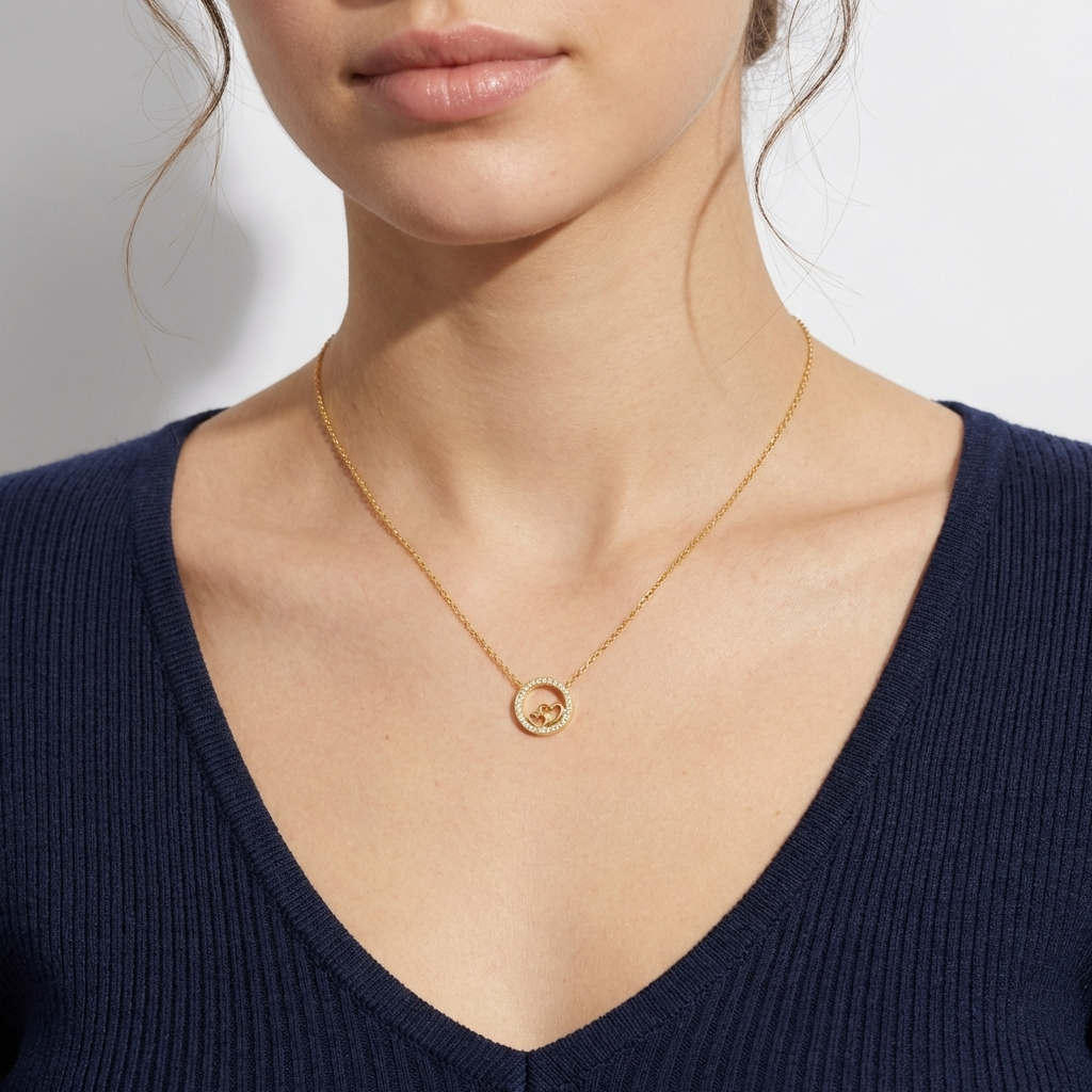 Sylvie Heart Necklace