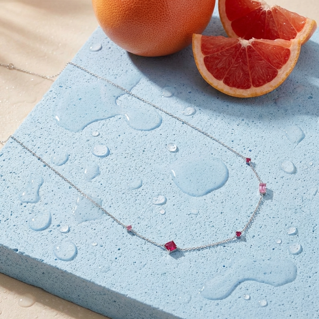 Geneva Zircon Necklace