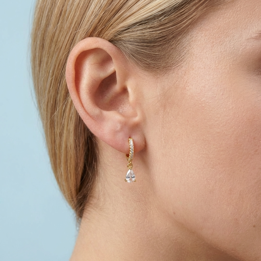 Céleste Sparkle Hoops