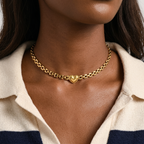 Juliet Heart Choker