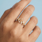 Fleur Leaf Ring