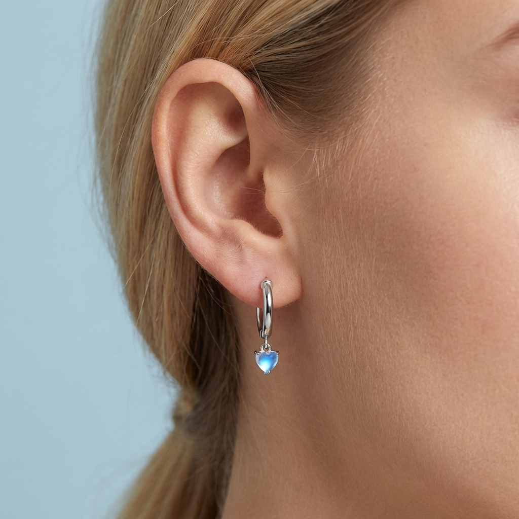 Florence Silver Hoops