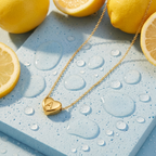 Ruby Heart Necklace