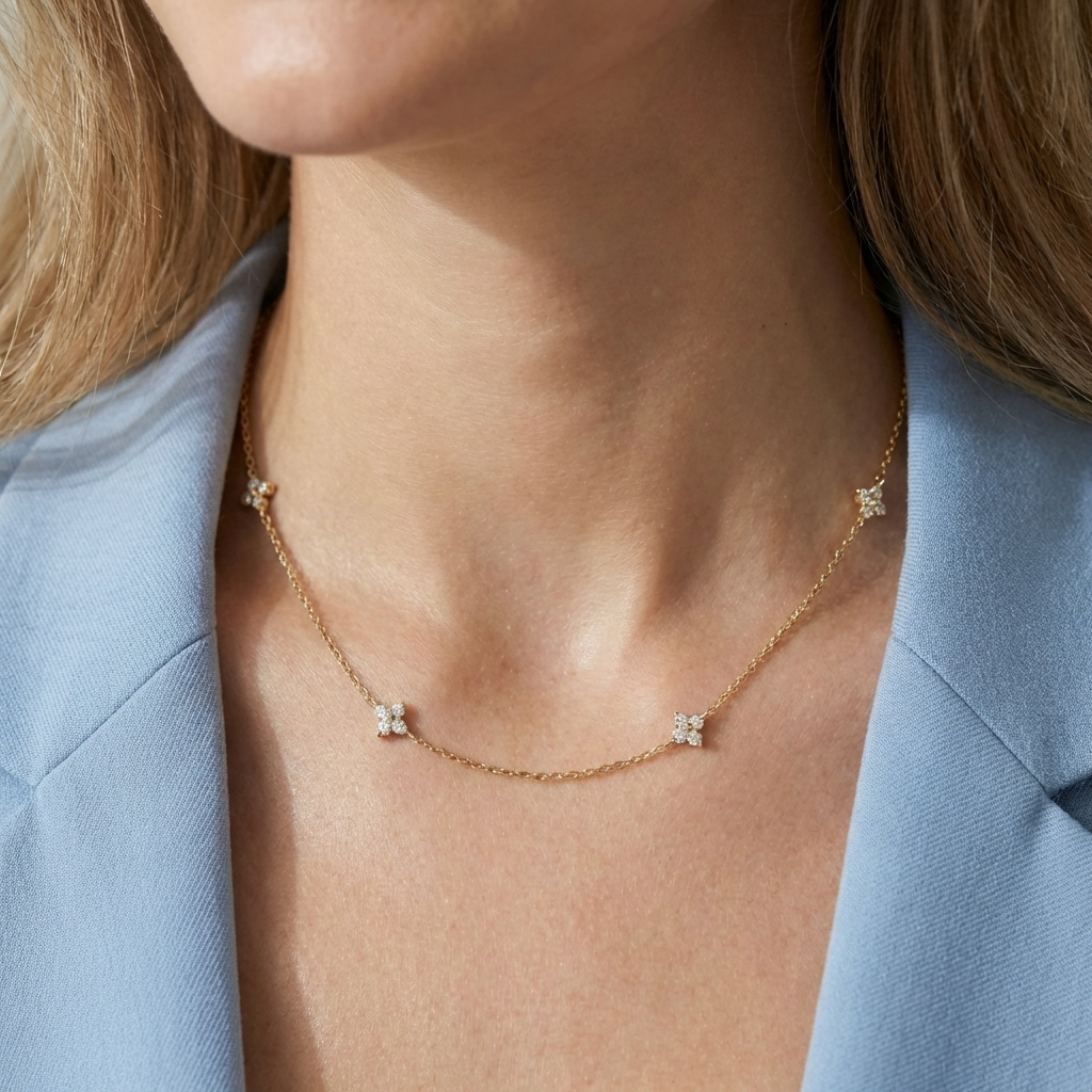 Noémie Crystal Necklace
