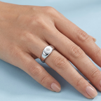 North Star Silver Ring