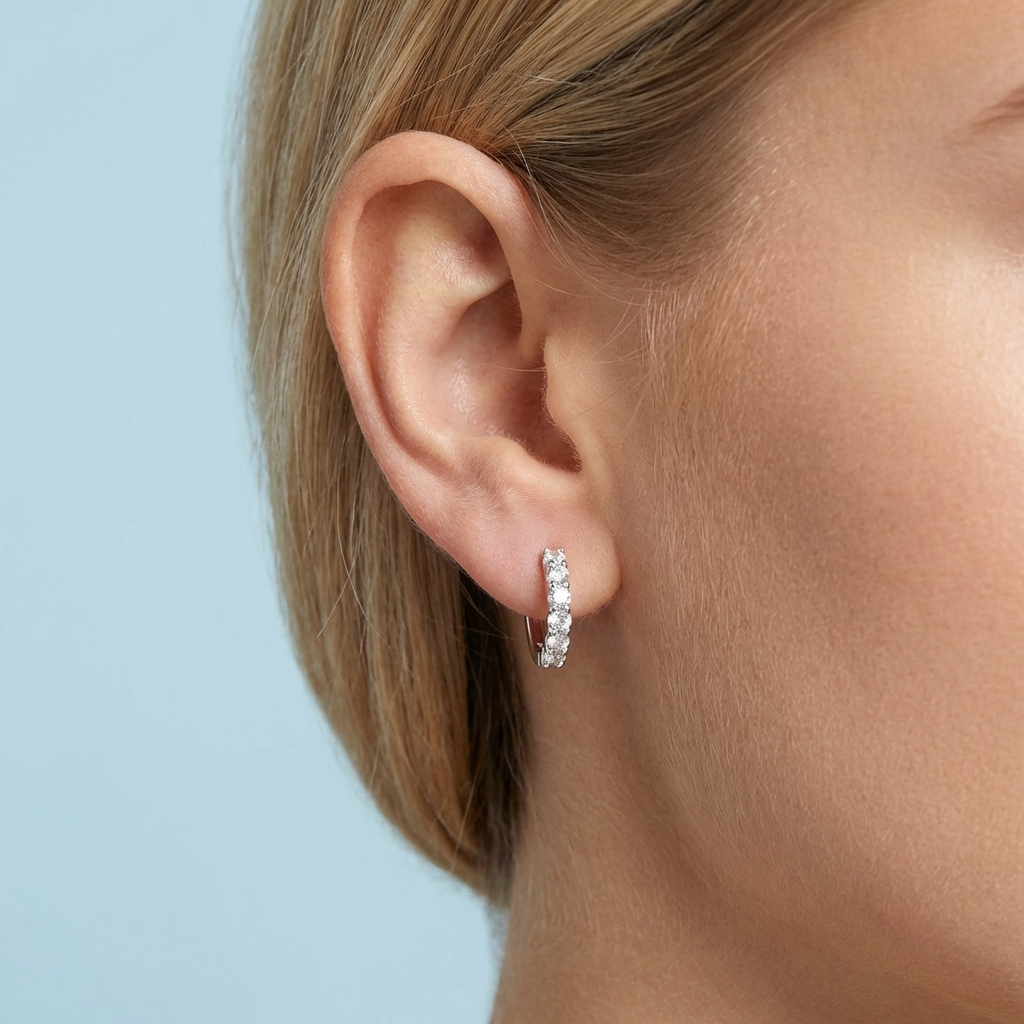 Julia Silver Hoops