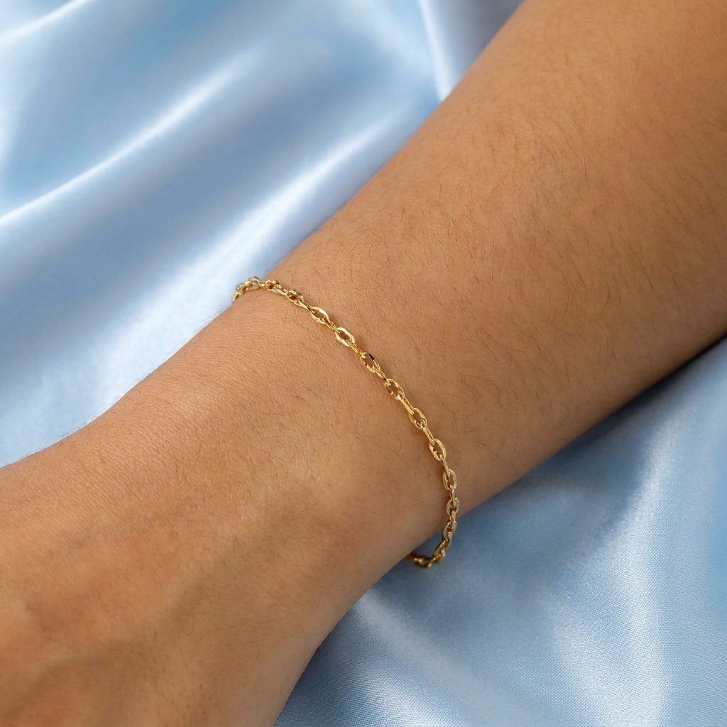 Modern Paperclip Bracelet