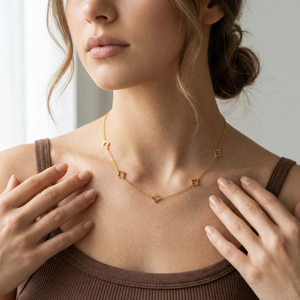 Daphne Clover Necklace
