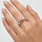 Iris Silver Ring