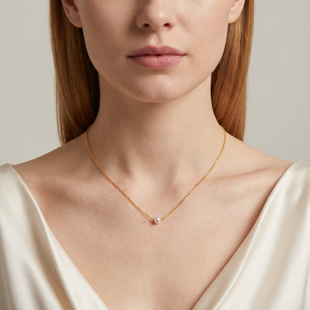 Elise Pearl Necklace