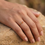 Rose Birthstone Ring