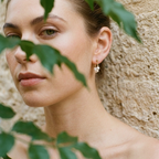 Sophie Pearl Hoops