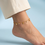 Liora Clover Charm Anklet