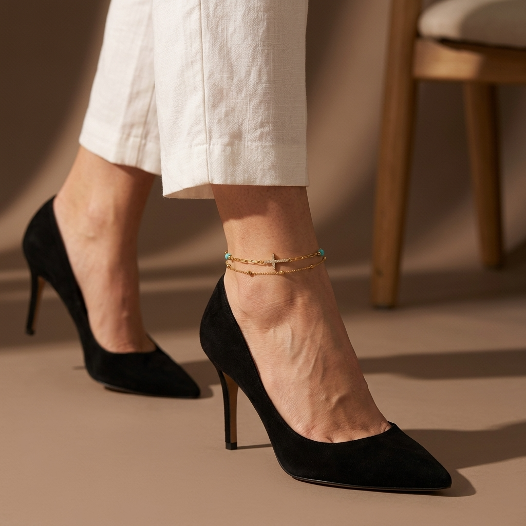 Faith Gold Anklet
