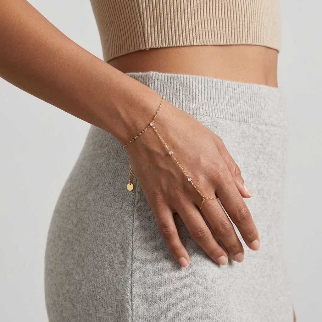 Lila Chain Bracelet