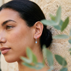 Florence Silver Hoops