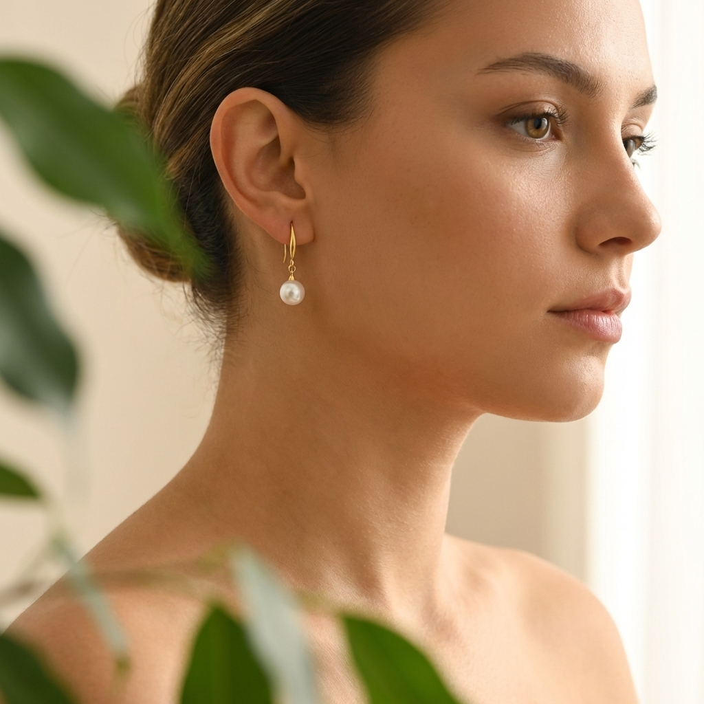 Clémence Pearl Earrings