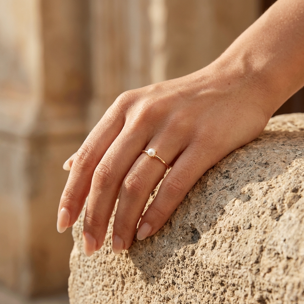 Adèle Pearl Ring
