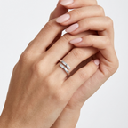Faith Silver Ring