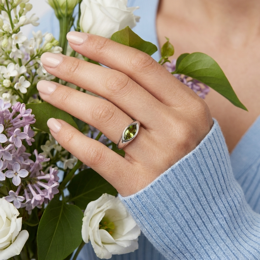 Iris Silver Ring
