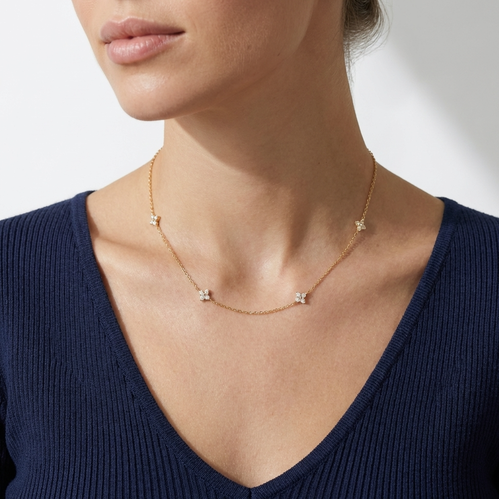 Noémie Crystal Necklace