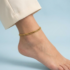 Sienna Cuban Chain Anklet