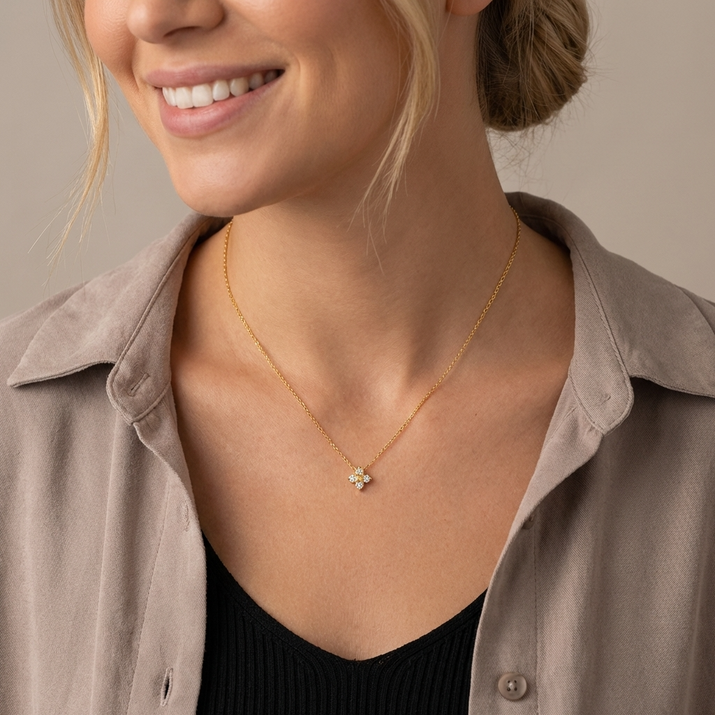 Esme Clover Necklace