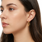 The Golden Bamboo Hoops
