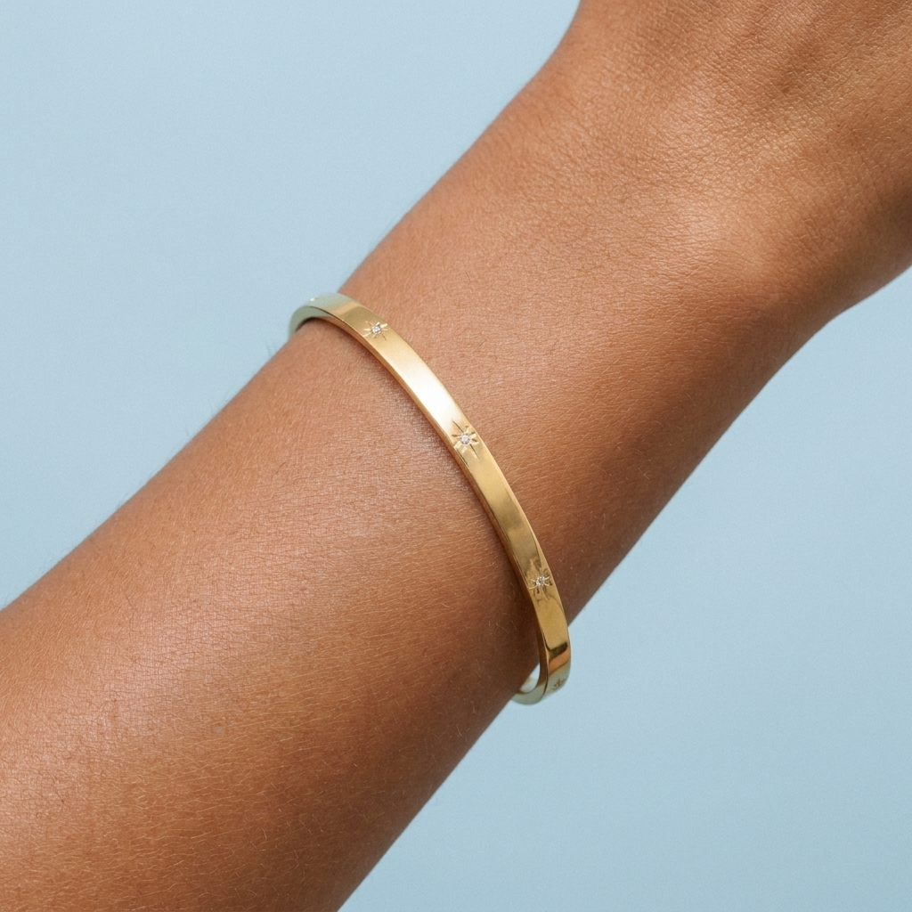 Midnight Gold Cuff