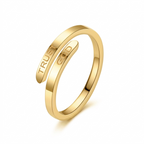 Faith Gold Ring