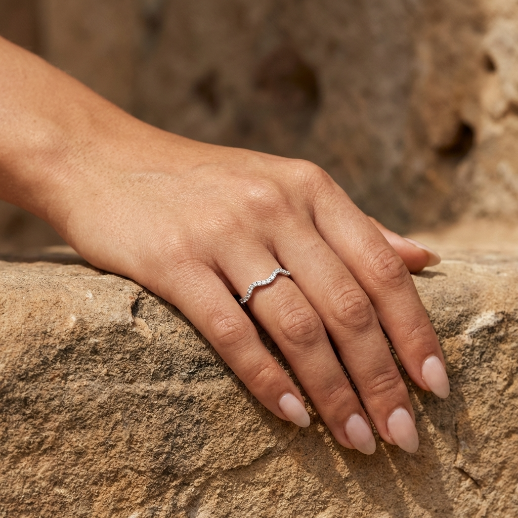 Océane Wave Ring
