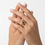 Obsidian Tide Ring