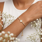Pavé Petal Bracelet